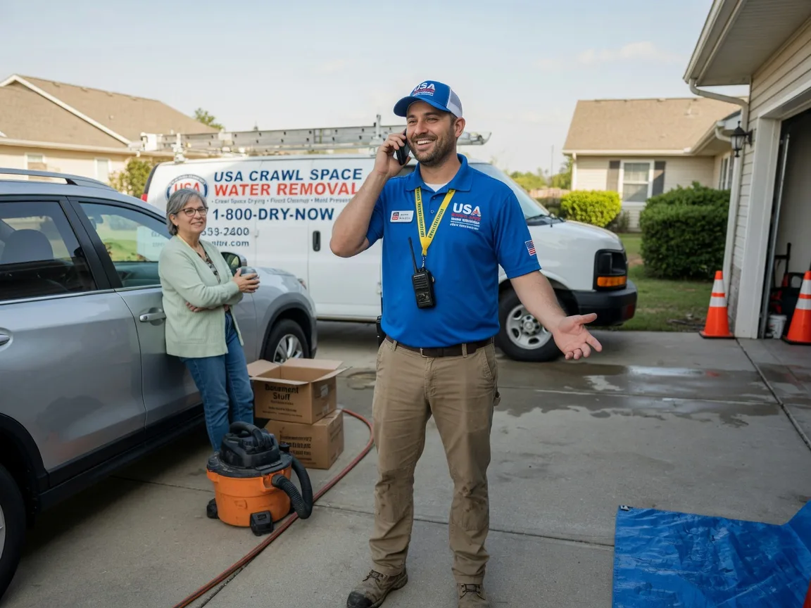Crawl Space Water Removal Bloomingdale, OH FAQs